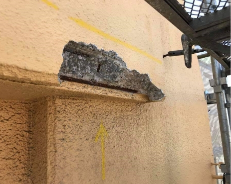 樹脂モルタル工事写真1