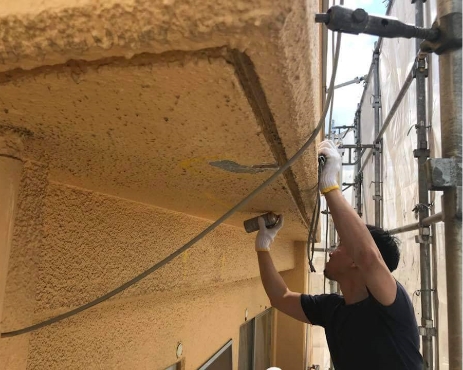 樹脂モルタル工事写真2