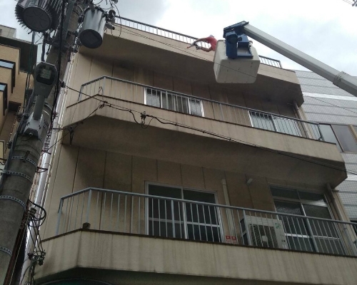 雨漏り・水漏れ検査写真1