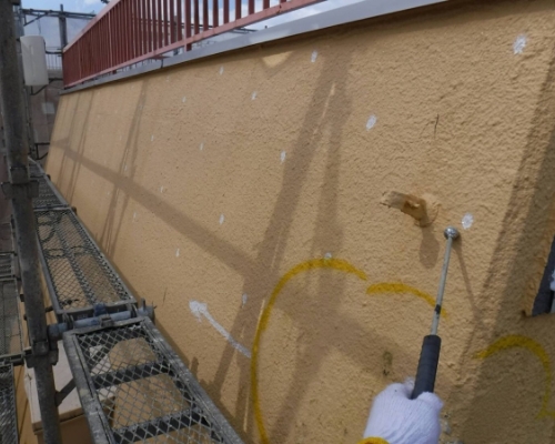 雨漏り・水漏れ検査写真2